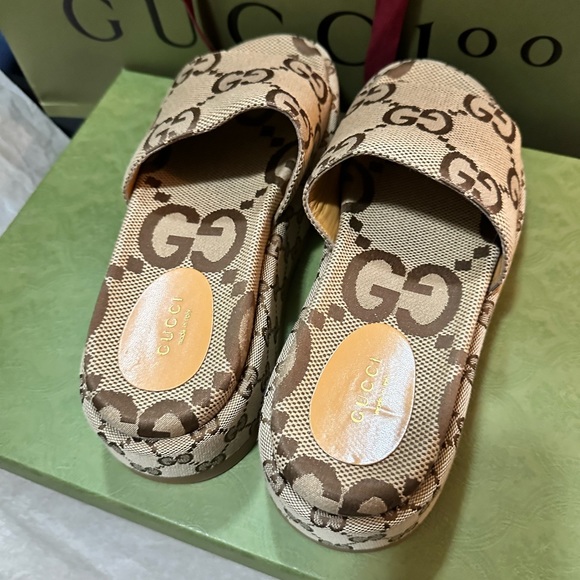 Gucci Platform Sandals - Picture 6 of 7